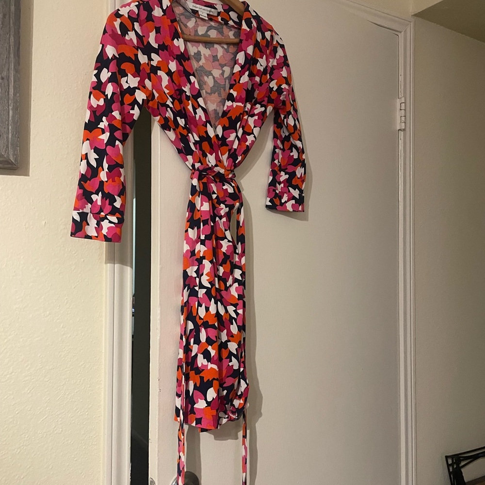 DVF wrap dress
